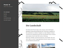 Tablet Screenshot of poratz16.de